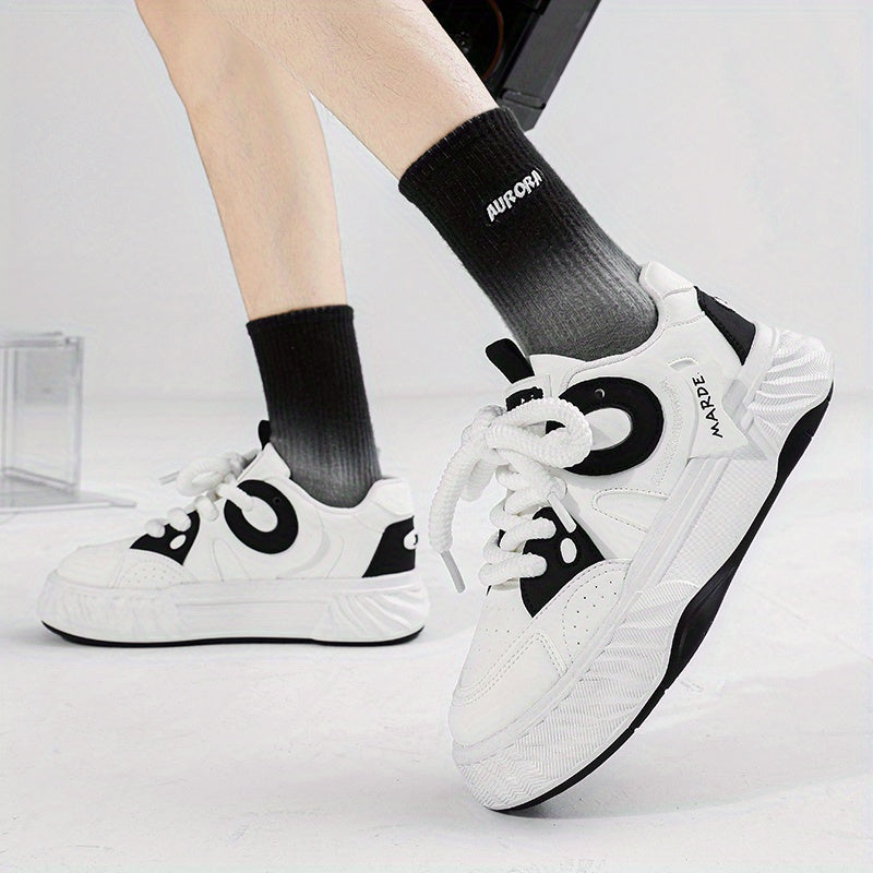 Trendy Skate Shoes, Wear-resistant Non Slip Versatile Shoes
